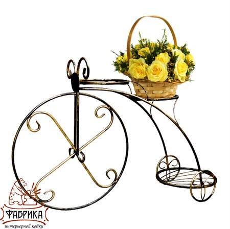 Подставка "Классика" 71-053 велосипед на 3 цветка