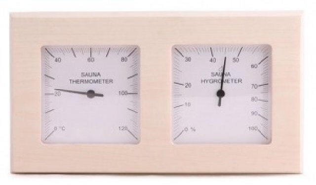 Термогигрометр 224-THА SAWO квадратный