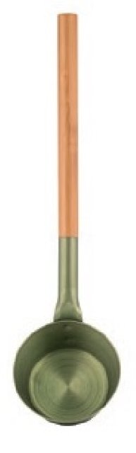 Черпак алюминиевый  с бамбуковой ручкой для сауны RENTO хвоя TAMMER-TUKKU