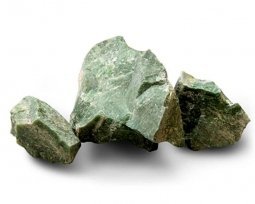 Камни Нефрит колото-пиленый ( ведро 10 кг) (Атлант)