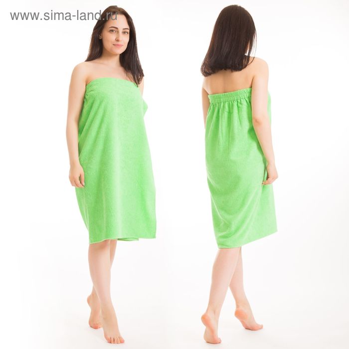 Килт (юбка) жен. махр. карман. 80*150+-2 зеленый(2580979)
